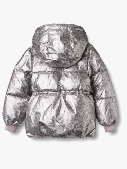 Børn Wheat Vintertøj-Eli Dynejakke, Silver Flower Meadow