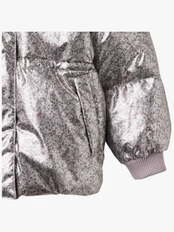 Børn Wheat Vintertøj-Eli Dynejakke, Silver Flower Meadow