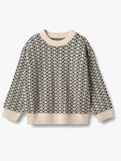 Overdele|Wheat Elias Trøje, Warm Sand Melange