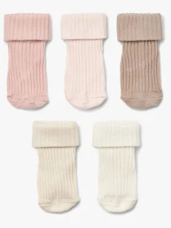 Børn Wheat Undertøj-Gaveæske Evig Strømper 5-pak, Rose