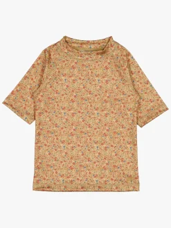 Uv & Strand|Wheat Jackie Badetrøje, Small Porcelain Flowers