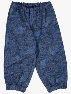 Overtøj|Wheat Luca Softshellbukser, Navy Linoleum