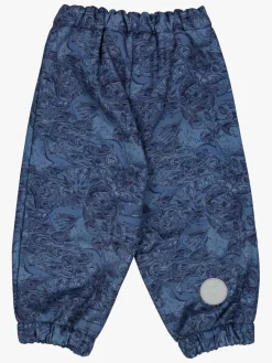 Overtøj|Wheat Luca Softshellbukser, Navy Linoleum