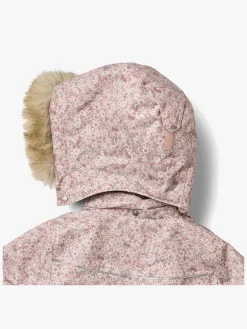Børn Wheat Vintertøj-Mathilde Vinterjakke, Rose Dust Flowers