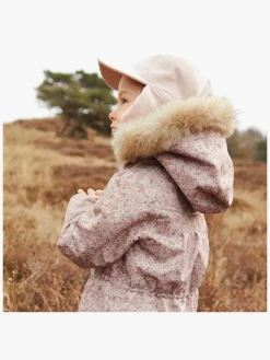 Børn Wheat Vintertøj-Mathilde Vinterjakke, Rose Dust Flowers