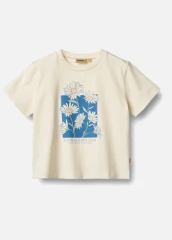 Børn Wheat Overdele-Mirsa T-shirt, Ivory