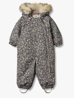 Flyverdragter|Overtøj|Wheat Nickie Køredragt, Black Sea Open Flowers