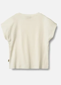 Børn Wheat Overdele-Signe T-shirt, Ivory