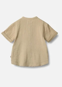 Overdele|Wheat Svend  Kortærmet Trøje, Soft sand