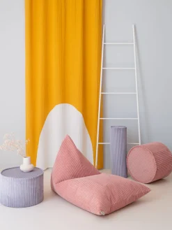 Børnemøbler|Wigiwama Big Lounger Sækkestol, Pink Mousse