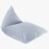 Børnemøbler|Wigiwama Big Lounger Sækkestol, Blueberry Blue