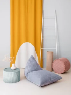 Børnemøbler|Wigiwama Big Lounger Sækkestol, Blueberry Blue