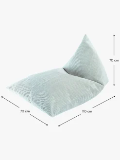 Børn Wigiwama Børnemøbler-Big Lounger Sækkestol, Peppermint Green