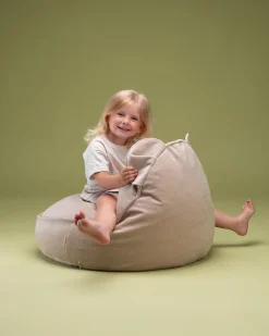 Børn Wigiwama Børnemøbler-Bjørn Sækkestol, Beige