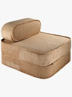 Børnemøbler|Wigiwama Flip Foldbar Stol 150x60 cm, Toffee