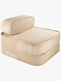 Børn Wigiwama Børnemøbler-Flip Foldbar Stol 150x60 cm, Brown Sugar