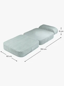 Børnemøbler|Wigiwama Flip Foldbar Stol 150x60 cm, Peppermint Green