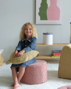 Børnemøbler|Wigiwama Guava Pink Puf
