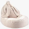 Børnemøbler|Wigiwama Kanin Sækkestol, Dusty Beige