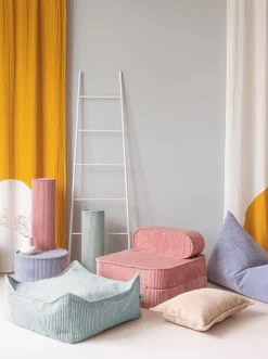 Børnemøbler|Wigiwama Kvadrat Puf, Peppermint Green