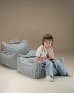 Børnemøbler|Wigiwama Kvadrat Puf, Peppermint Green