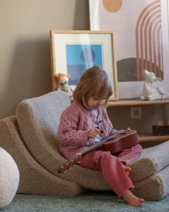 Børnemøbler|Wigiwama Måne Lænestol, Biscuit