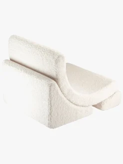 Børnemøbler|Wigiwama Måne Lænestol, Cream White