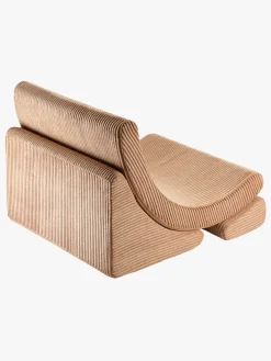 Børn Wigiwama Børnemøbler-Måne Lænestol, Toffee