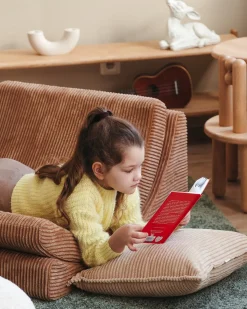 Børn Wigiwama Børnemøbler-Måne Lænestol, Toffee