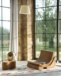 Børn Wigiwama Børnemøbler-Måne Lænestol, Toffee