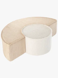 Børnemøbler|Wigiwama Puf Sæt, Brown Sugar