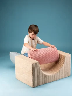 Børn Wigiwama Børnemøbler-Rainbow Legesæt, Brown Sugar