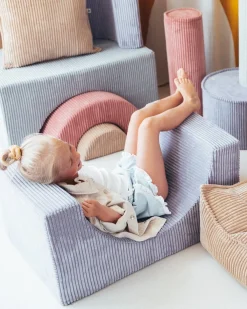 Børn Wigiwama Børnemøbler-Rainbow Legesæt, Blueberry Blue