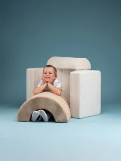 Børnemøbler|Wigiwama Rainbow Legesæt, Marshmallow