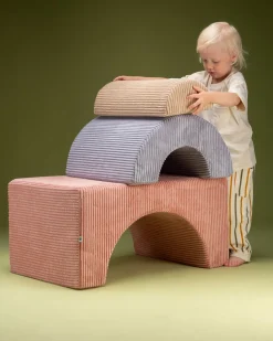 Børnemøbler|Wigiwama Rainbow Legesæt, Pink Mousse