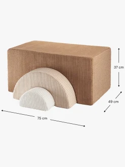 Børnemøbler|Wigiwama Rainbow Legesæt, Toffee