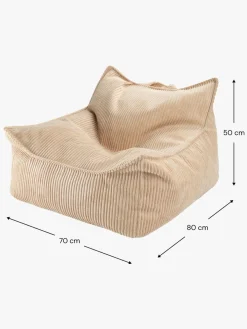 Børnemøbler|Wigiwama Sækkestol, Brown Sugar