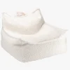 Børnemøbler|Wigiwama Sækkestol, Cream White