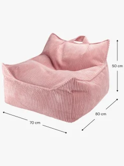 Børnemøbler|Wigiwama Sækkestol, Pink Mousse
