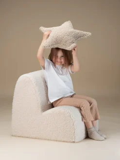 Børnemøbler|Wigiwama Sky Lænestol, Cream White