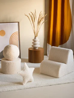 Børnemøbler|Wigiwama Sky Lænestol, Cream White