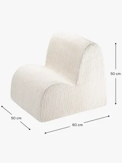 Børnemøbler|Wigiwama Sky Lænestol, Marshmallow