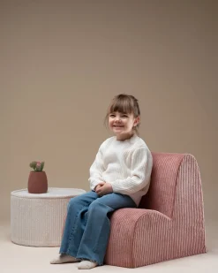 Børnemøbler|Wigiwama Sky Lænestol, Pink Mousse