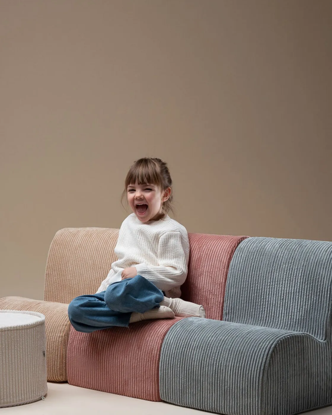 Børnemøbler|Wigiwama Sky Lænestol, Pink Mousse