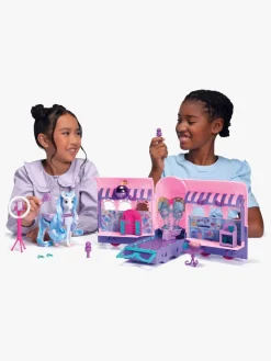 Legetøjsfigurer|WildManes Wild Manes Perla's Clubhouse Trailer Legesæt