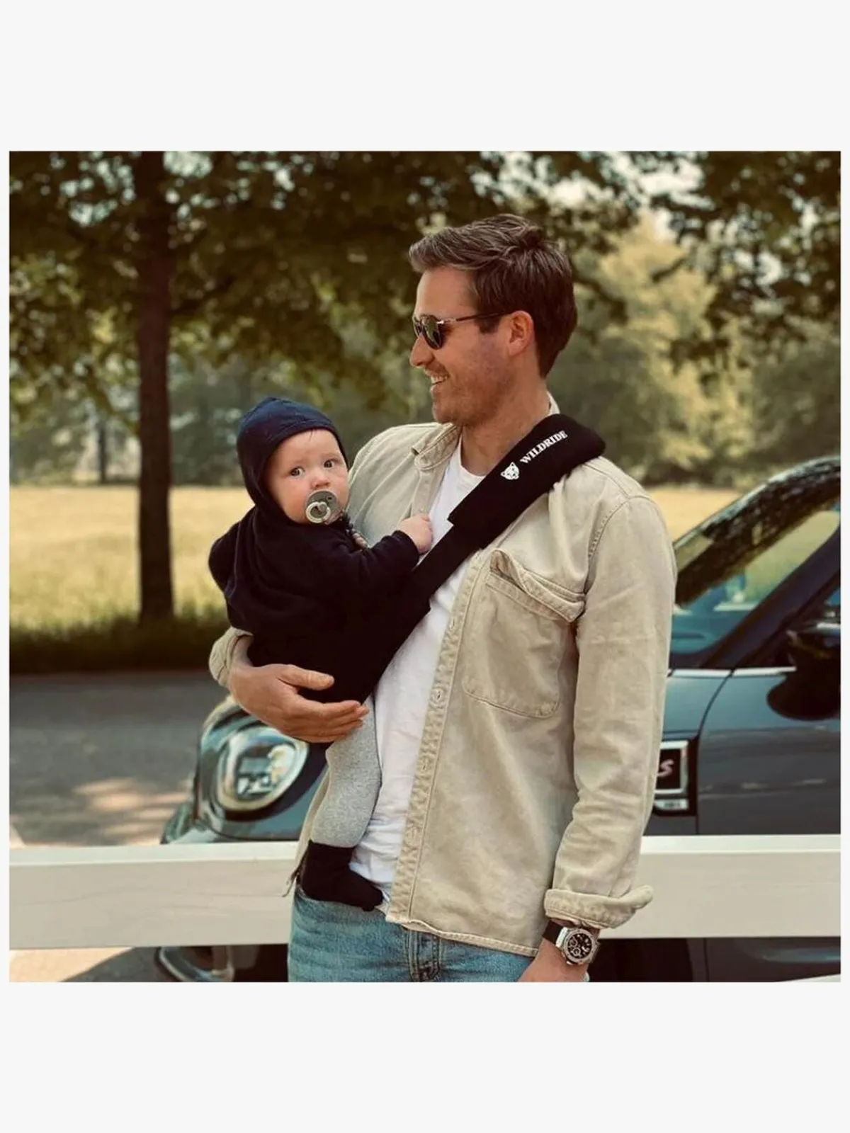 Bæreseler, Strækvikler & Bærestole|Wildride Bæresele, Basic Black Sort