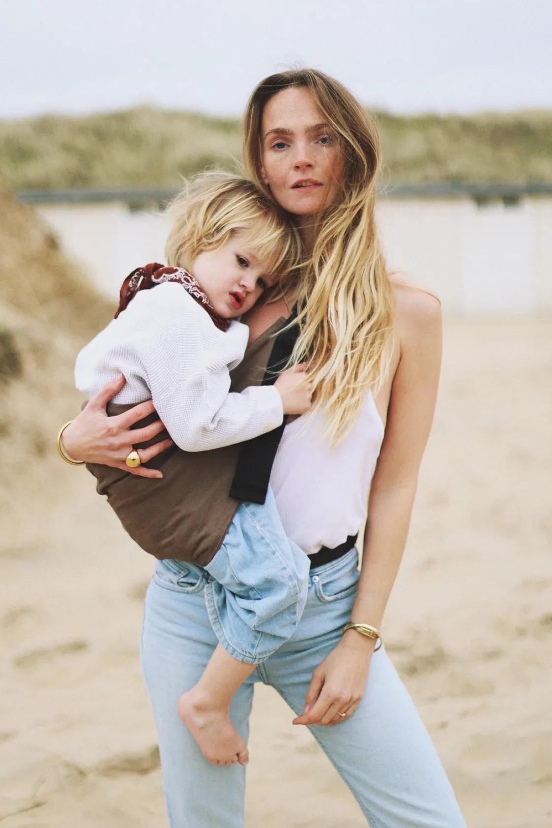 Bæreseler, Strækvikler & Bærestole|Wildride Bæresele, Brown Linen Brun