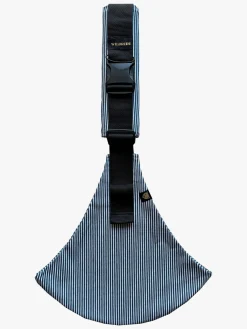 Wildride Bæreseler, Strækvikler & Bærestole-Bæresele, Indigo Stripes