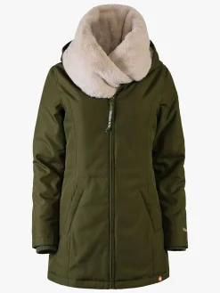 Wombat Tøj Til Mor-Graviditetsjakke, Grøn/Beige