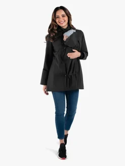 Tøj Til Mor|Wombat Numbat GO Vente/Bærejakke, Sort